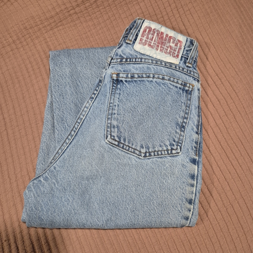 BONGO Men's Light Blue Relaxed Jeans